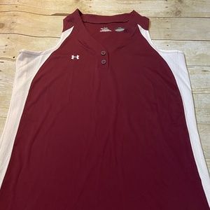 Under Armour Racerback Muscle Tank - Long Length